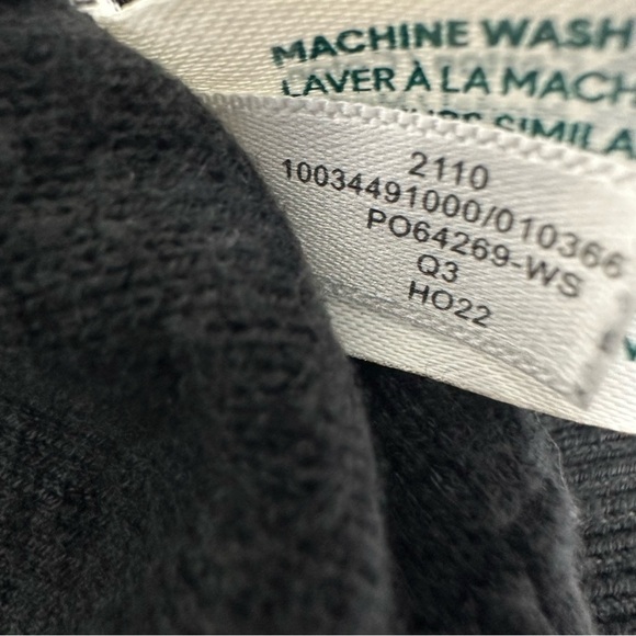 Tommy John Size Medium Black Loungewear Henley Sweater - Picture 10 of 13